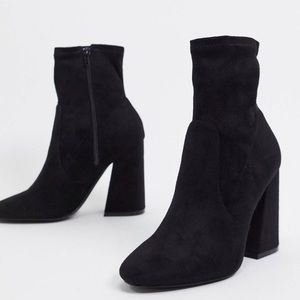 ASOS Black Sock Boot